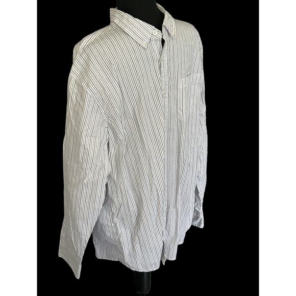Lee Long Sleeve Button Down Shirt‎ Mens Size Large Silver/Blue/White - Picture 2 of 6